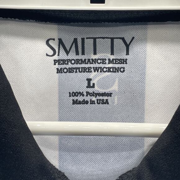 SMITTY Collegiate CFO Football Referee Long Sleeve Shirt Large Performance Mesh - Picture 4 of 7